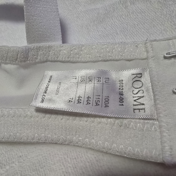 NWT Luxurious Lace Underwire Bra - Soft Pink - Picture 8 of 10